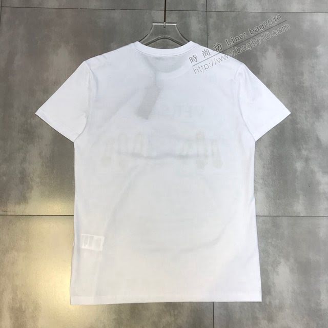 Versace男短袖 範思哲2020新款男裝 重工釘珠片男T恤  tzy2393